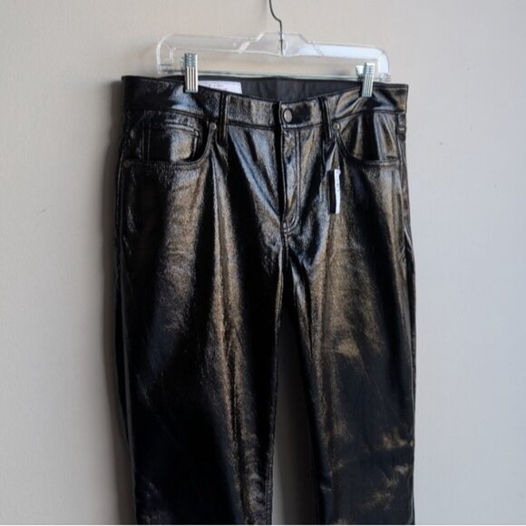 NWT GAP Patent Faux Leather Pants - Picture 5 of 7